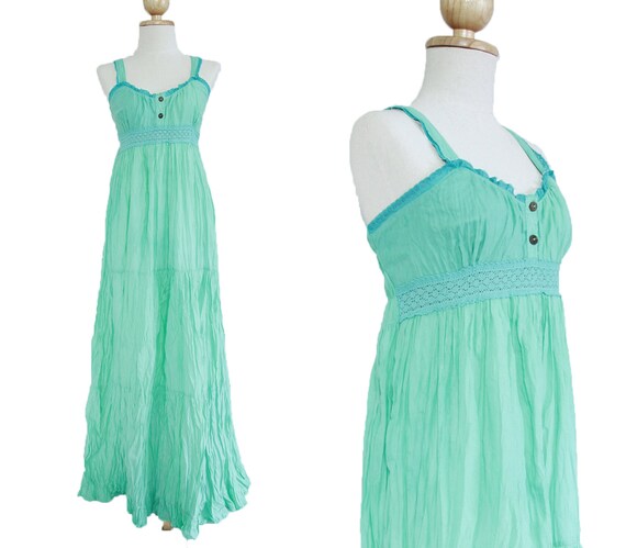 mint beach dress