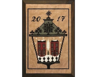 Cobblestone Crossing - cross stitch pattern - PDF digital download