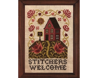 Stitcher&#39;s House - cross stitch pattern - PDF digital download