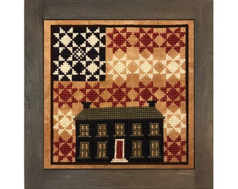 Star Spangled - cross stitch pattern - PDF digital download