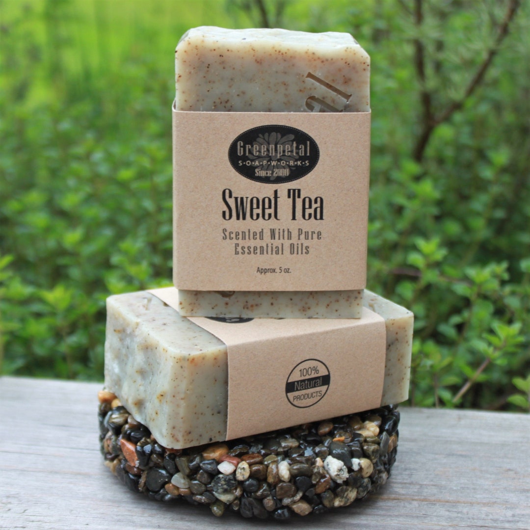 100 Natural Cold Processed Soap / SWEET TEA / Essential Oil Soap