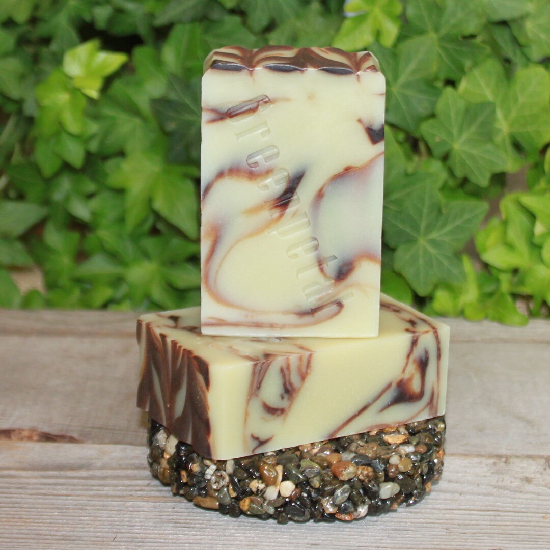 SCOTCH PINE & Key Lime Essential Oil Soap, 100 Natural Organic Shea