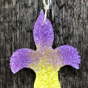 FREE SHIPPING Fleur De Lis car freshener, aroma beads, car air freshener. Car freshy, freshy, car freshy) car freshen, aroma bead, car air
