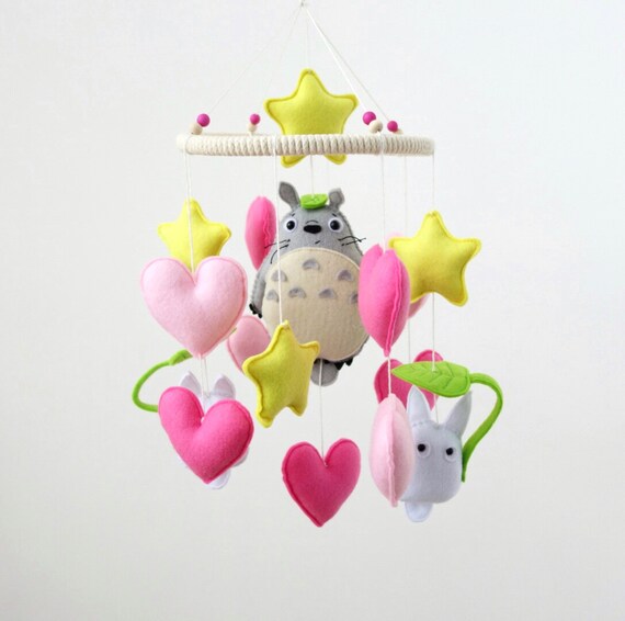 totoro baby mobile