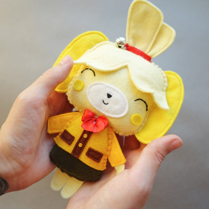 Isabelle Plushie Handmade Toy Nintendo Animal Crossing | Etsy
