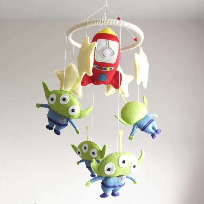 Toy Story Baby Felt Crib Mobile Disney Pixar Nursery Decor | Etsy