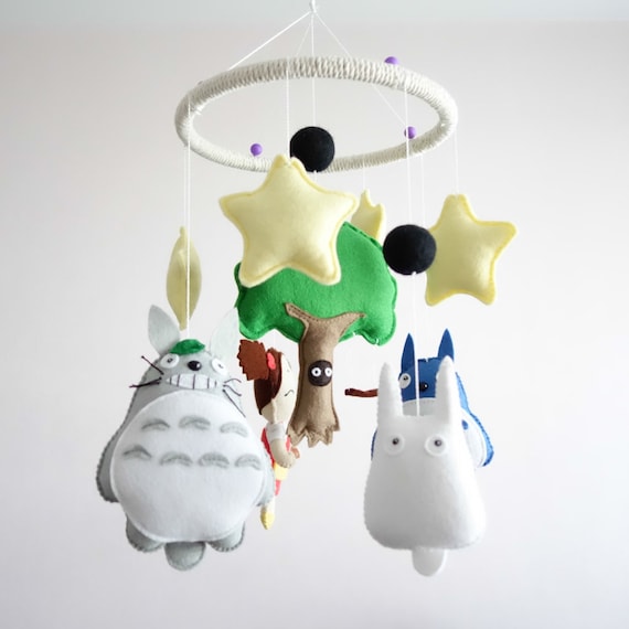 totoro baby mobile