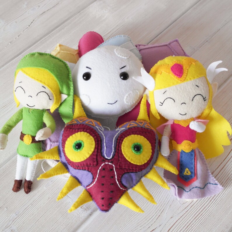 Nintendo The Legend of Zelda Baby Felt Crib Mobile Nursery Etsy