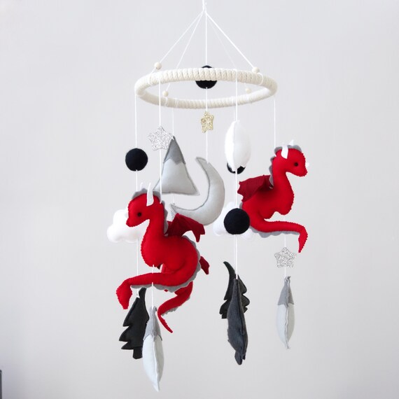 Dragón Móvil De Cuna Para Niños Y Niñas Regalos De Baby ... Dragón Móvil De Cuna Para Niños Y Niñas Regalos De Baby ...