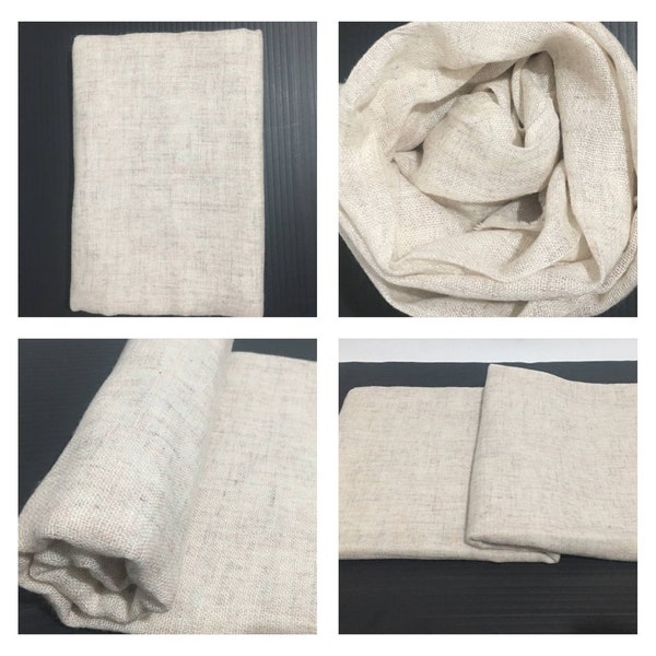 Handmade natural pure cashmere scarf/stole/shawl/ wrap/ pashmina/ from NEPAL,unisex light grey/soft light weight and warm gift for anyone