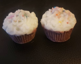 Chocolate Brownie Scented Cupcake shaped wax melts