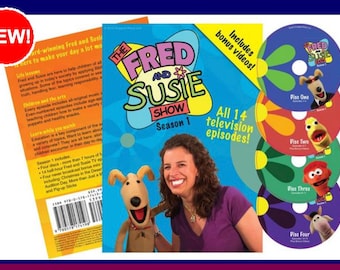 Puppets, Live action, Crafts, Bible Stories, original music on The Fred and Susie Show, Season no. 1