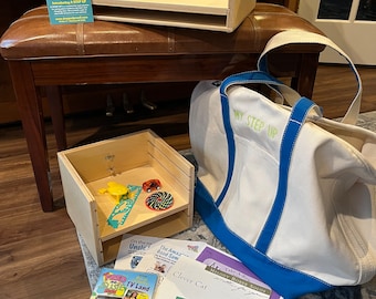 A Step Up OFFER (for little pianists); adjustable stool and seat, plus learning tools kids will love!