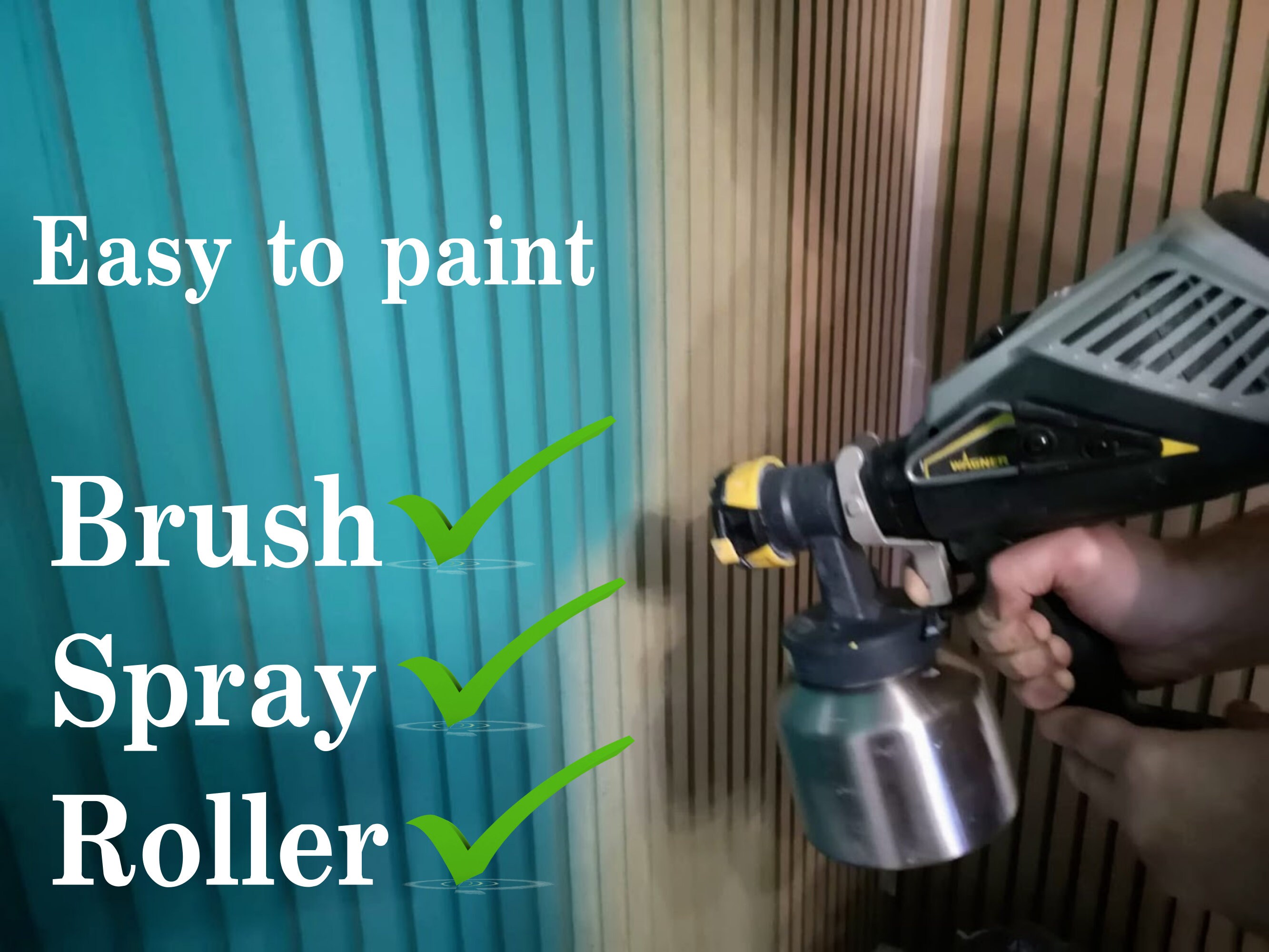 Slatwall Panels Vertical Slat Wall Decor 39cm X 242cm 0.94 Sq. Etsy UK