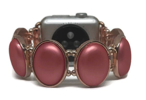 pink iphone watch