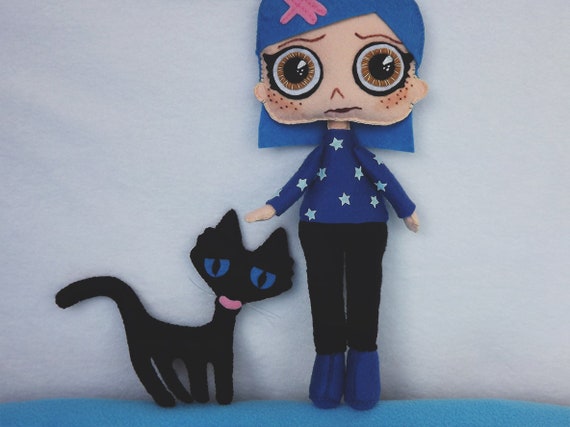 coraline cat doll