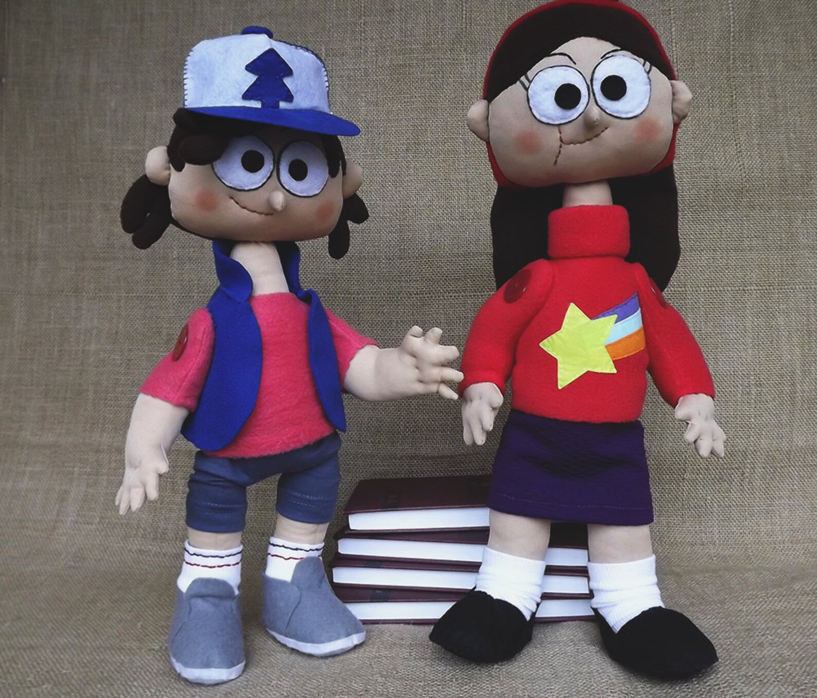Gravity Falls Dipper Pines juguete de felpa de Gravity Falls Etsy