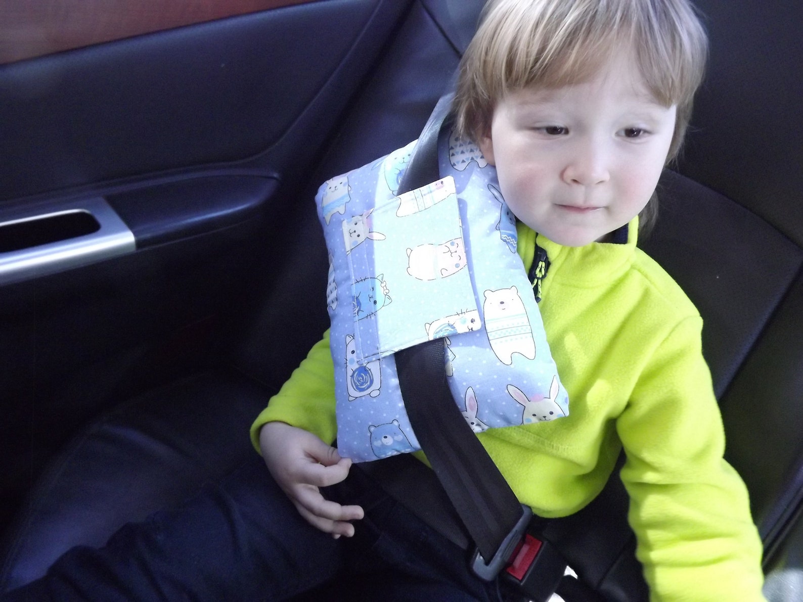 Baby seat belt Car seat belt pillow Etsy