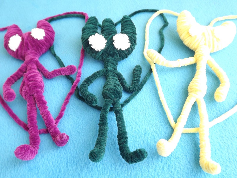 Video game figures Yarny unravel toy Custom yarn doll Etsy