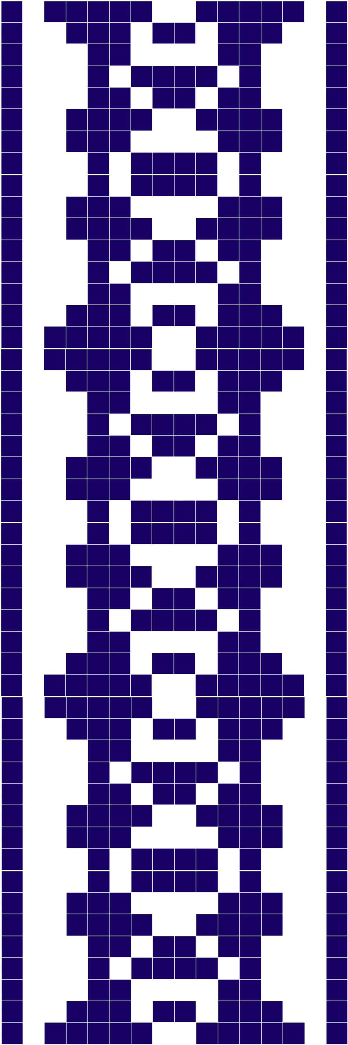 Abstract binary pattern | Etsy