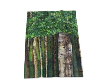 See Through the Trees Tea Towel