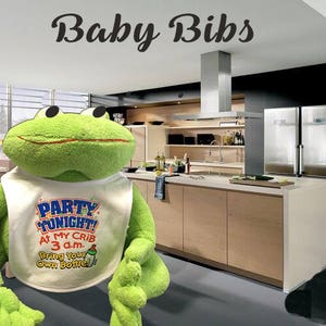 BABY Lätzchen,Party Heute Abend