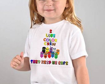 Color Crew, Toddler tshirts