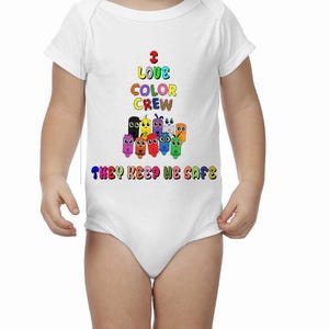 Color Crew, Infant onesies, infant tshirts image 1