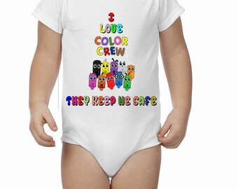 Color Crew, monos para bebés, camisetas para bebés