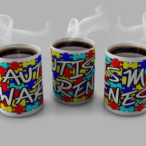 AUTISM COFFEE Mugs,