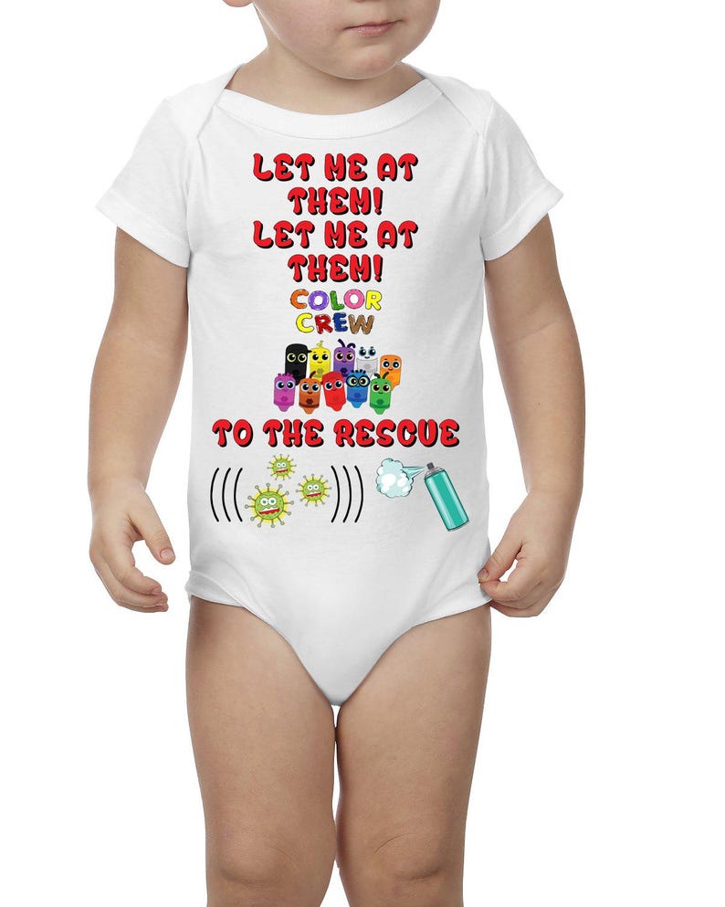 Color Crew, Infant onesies, infant tshirts image 7