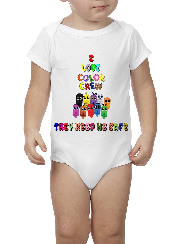 Color Crew, Infant onesies, infant tshirts image 6