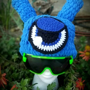 DUBBI, Sombrero de pescador de crochet, Inspirado en Ubbi Dubbi, Sombrero para fiesta, Sombreros, Festival
