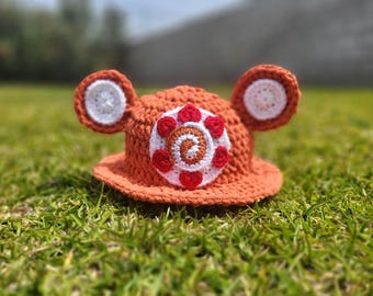 Carebear, ADULT Crochet bucket hat, Care Bear Rave hat AMIGO