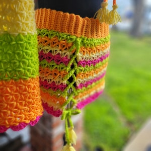 Crochet Bikini Top Skirt Set