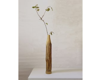 Rustic Charm: Handcrafted Wabi Sabi Dried Flower Vase