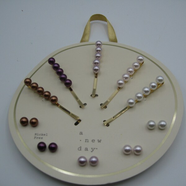 Bobby Pin Earrings Etsy