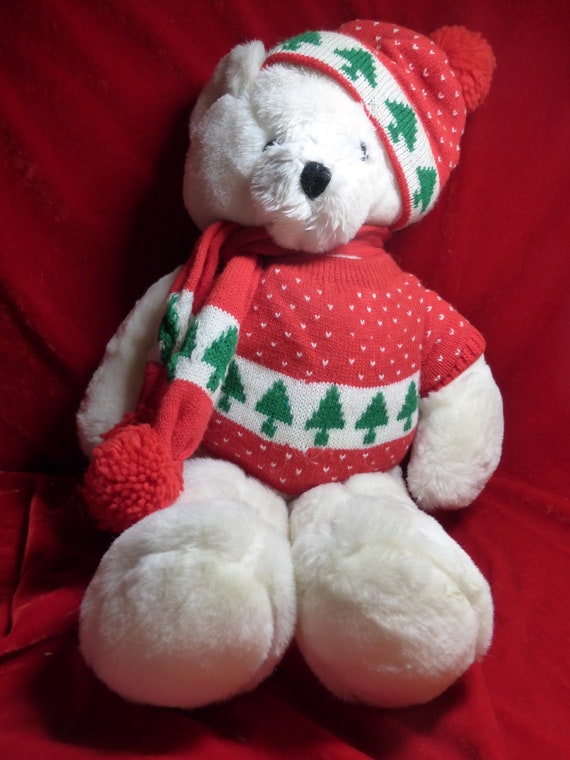 teddy bear with flashlight 90's toy