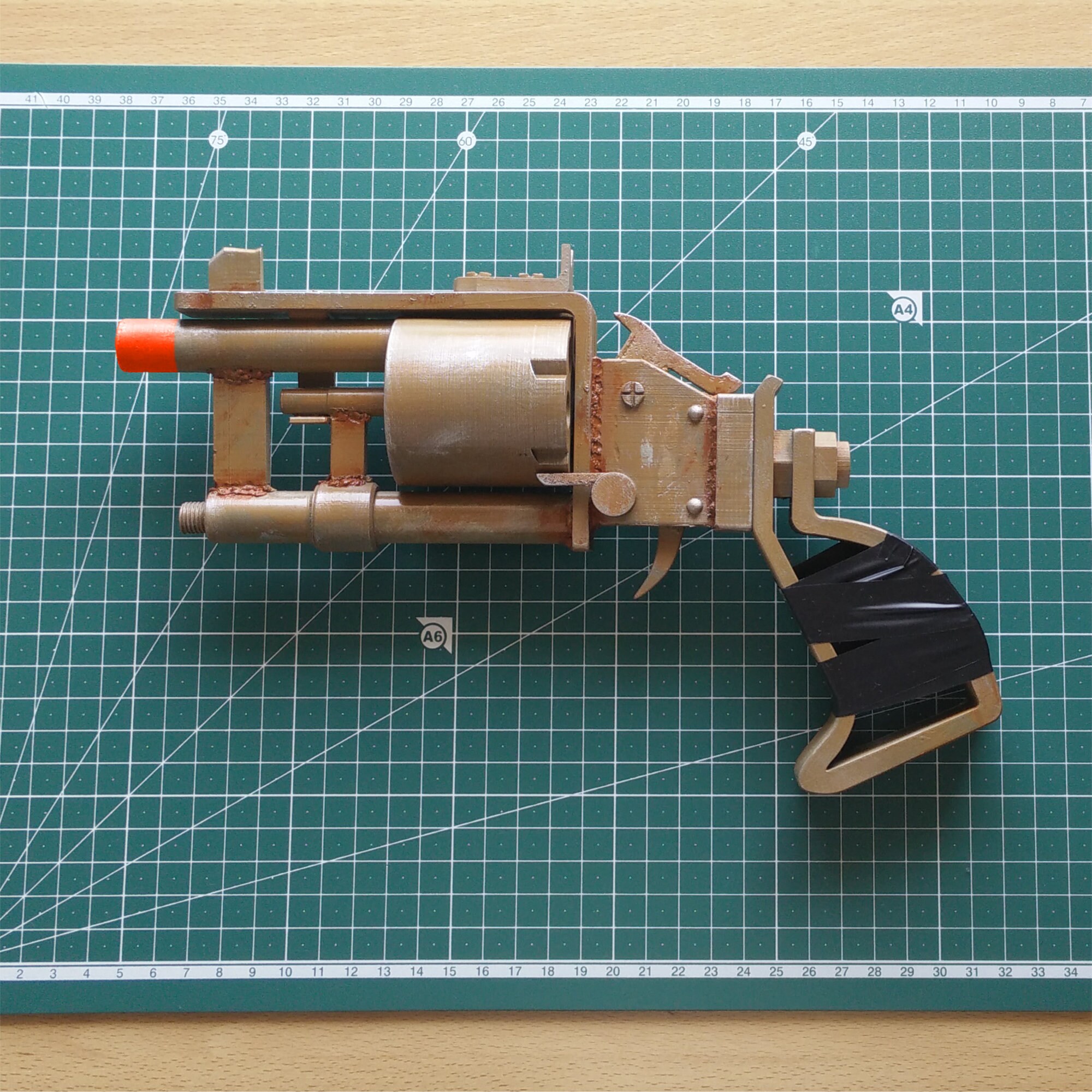Fallout Pipe Revolver Fully Modular Post Apocalyptic 3D Etsy