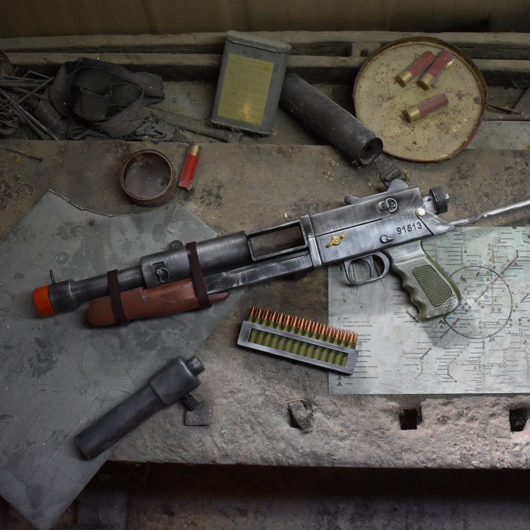 Metro Bastard Gun Post Apocalypse Metro 2033 3D Printed - Etsy UK