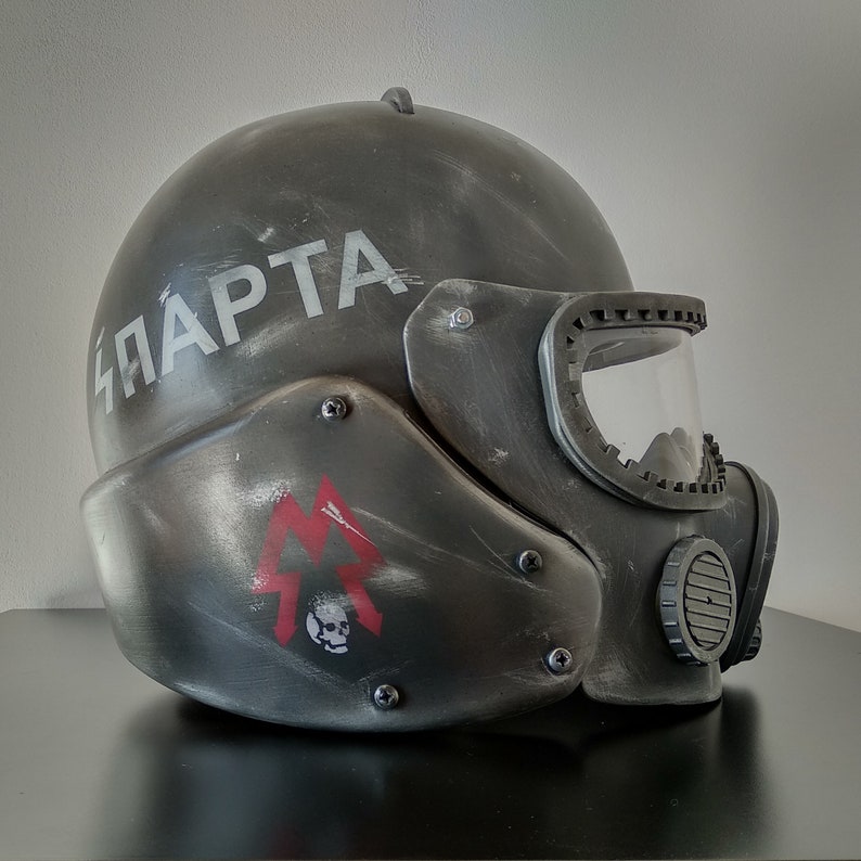 Metro Spartan helmet Post apocalypse Metro 2033 3D | Etsy