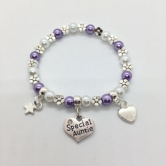 auntie charm bracelet