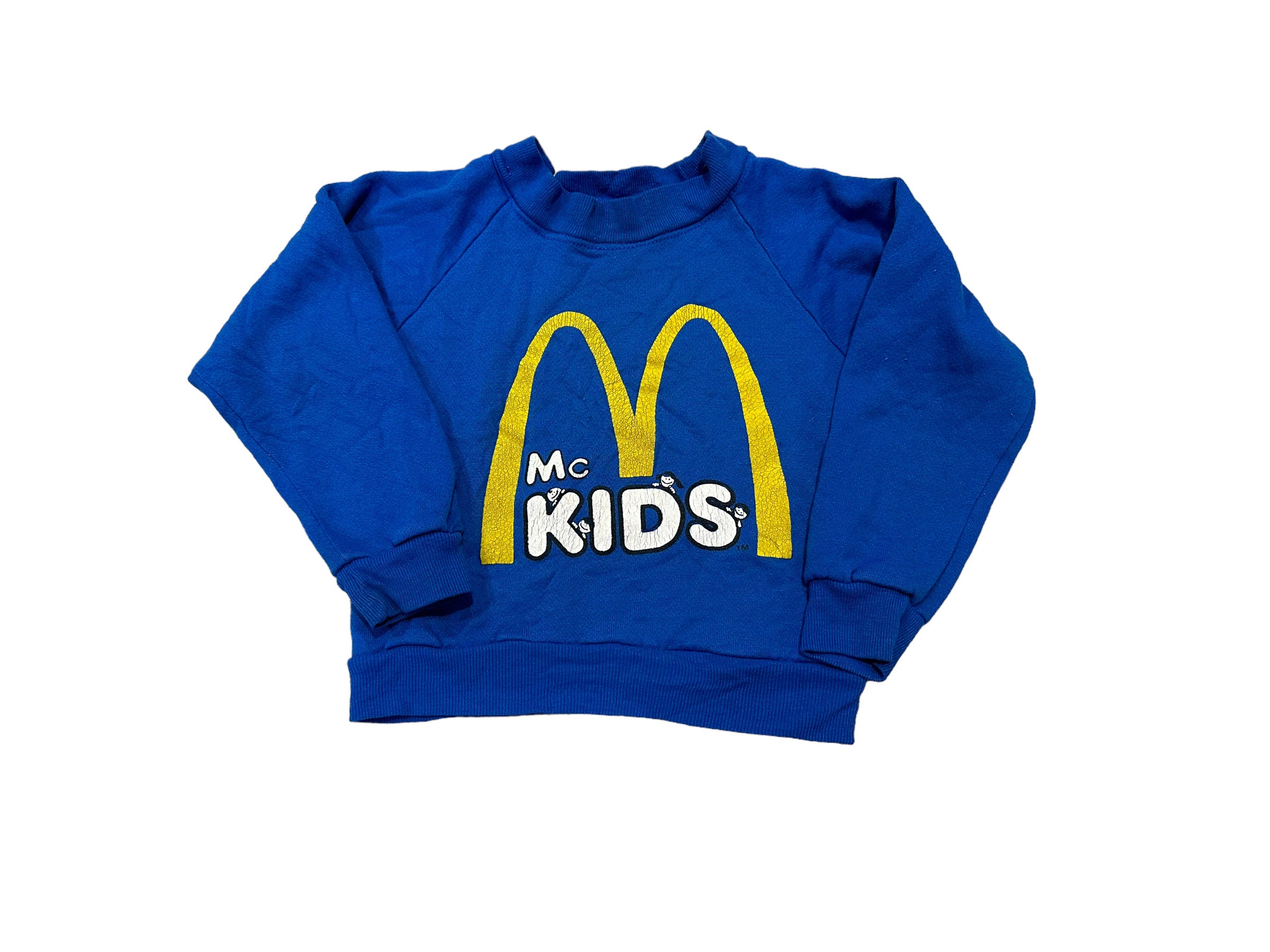 Kids Vintage 90's Mcdonald's Mckids Sweatshirt Crewneck Size