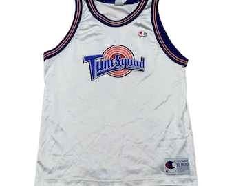 Kids vintage 90’s Michael Jordan space jam tune squad jersey size youth XL 18/20 champion