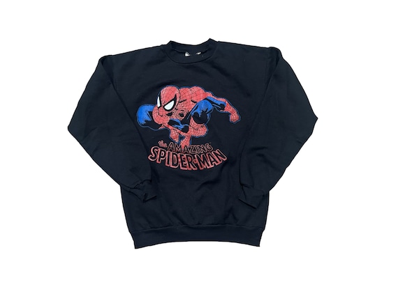 Kids vintage 90’s The Amazing Spider-Man sweatshi… - image 1