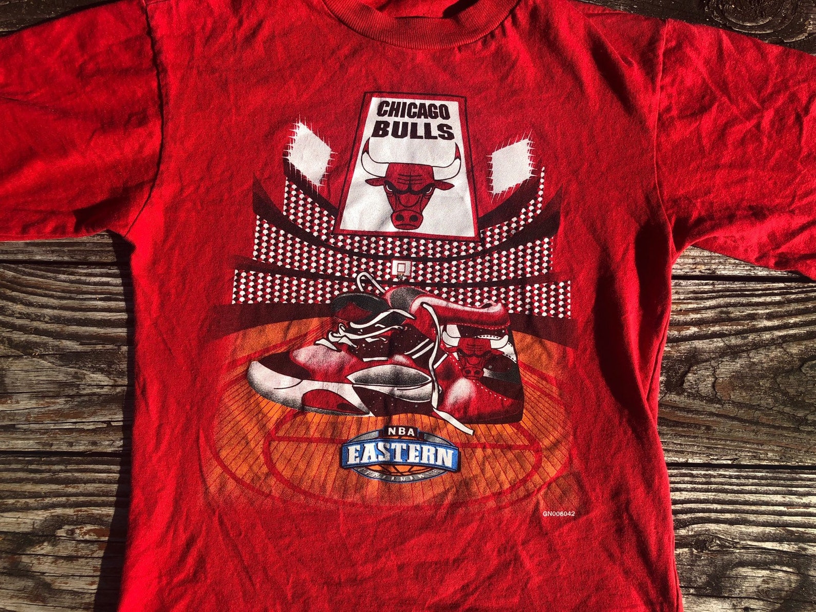 Vintage 90 youth NBA Chicago Bulls camiseta - Etsy