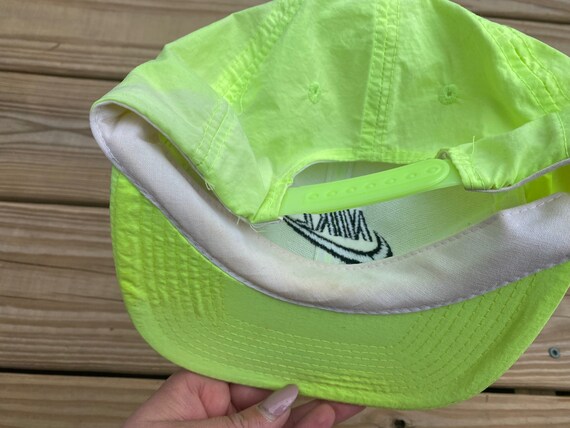 neon green nike hat