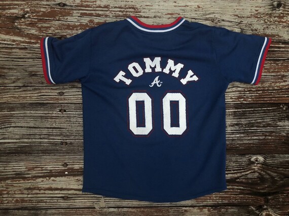 kids atlanta braves jersey