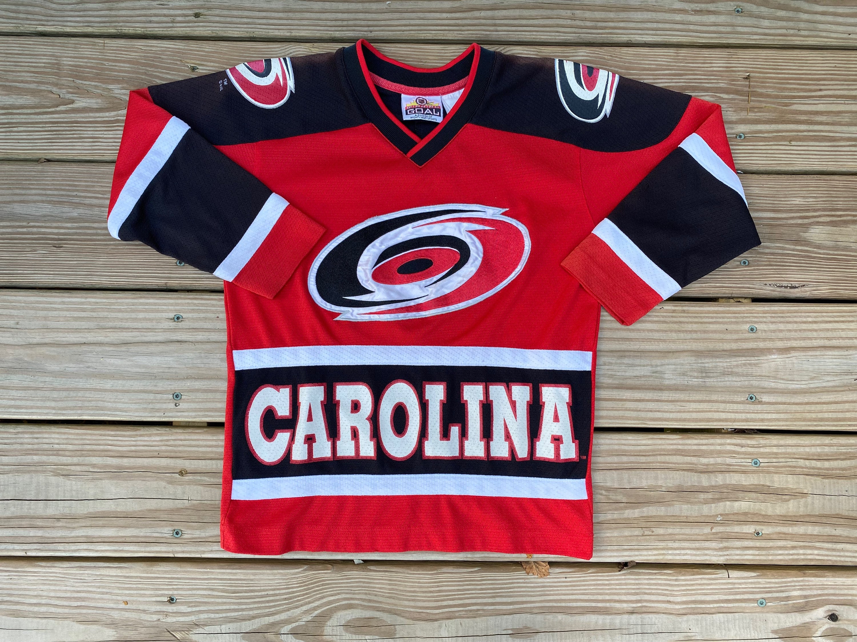 Vintage 90's DEADSTOCK Carolina Hurricanes NHL / 