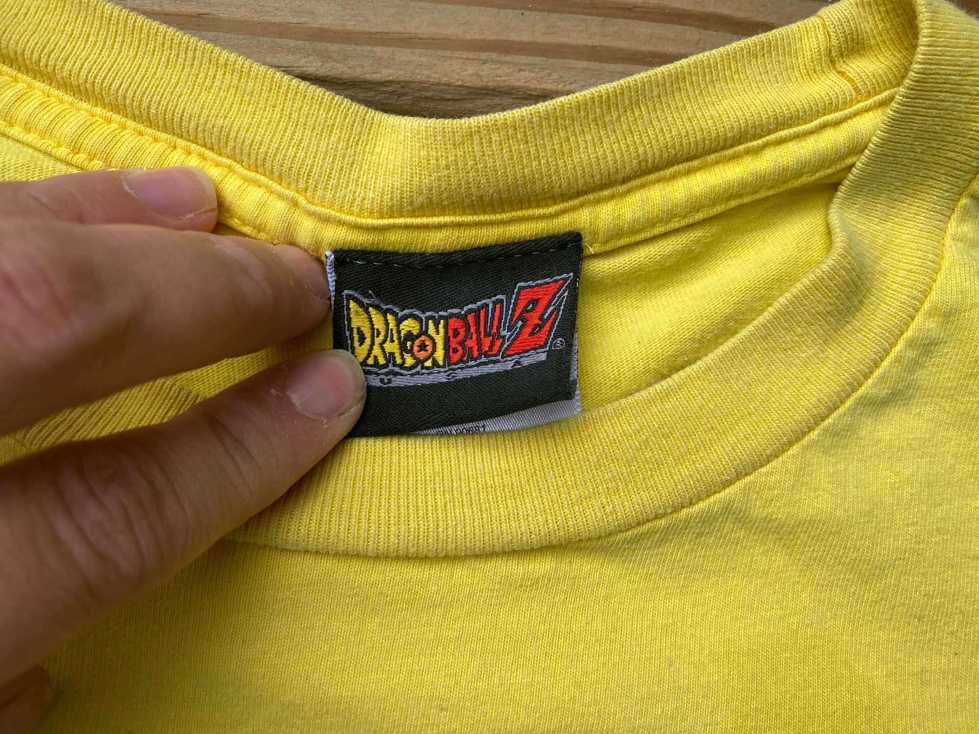Kids vintage dragon ball z yellow goku T-Shirt